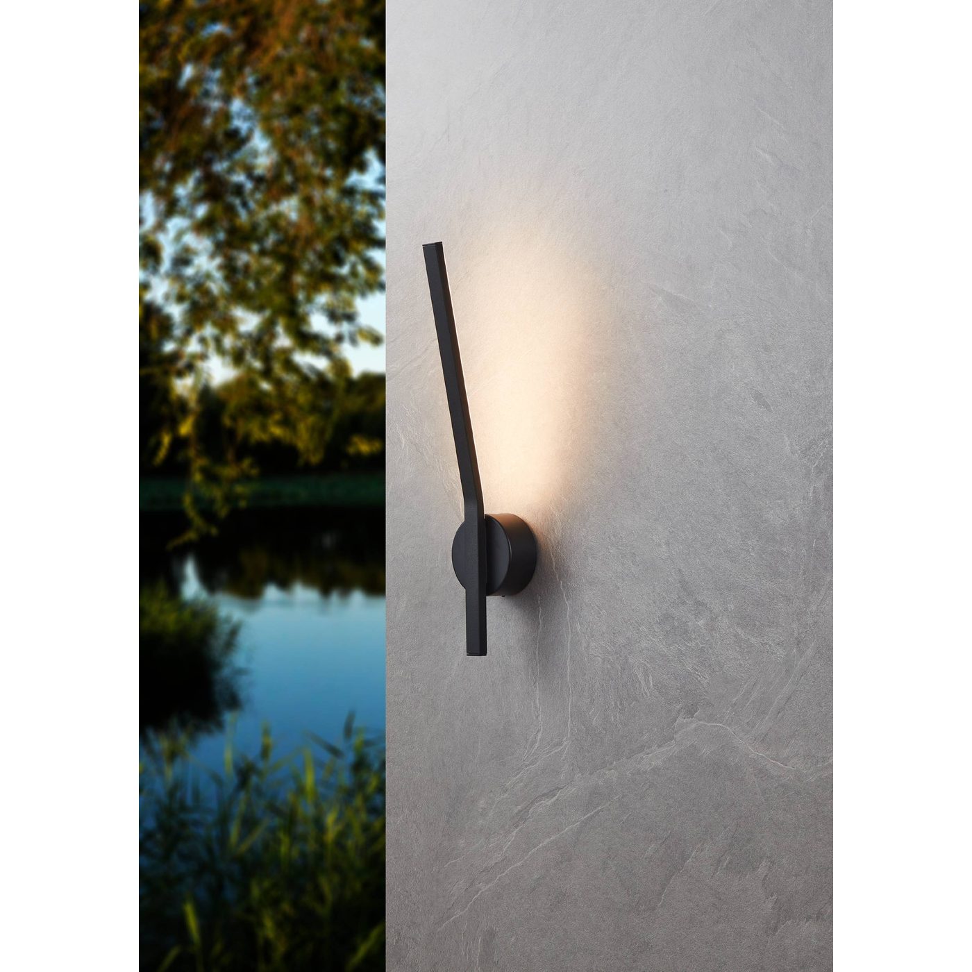 Vägglampa Utebelysning Eglo Taparita