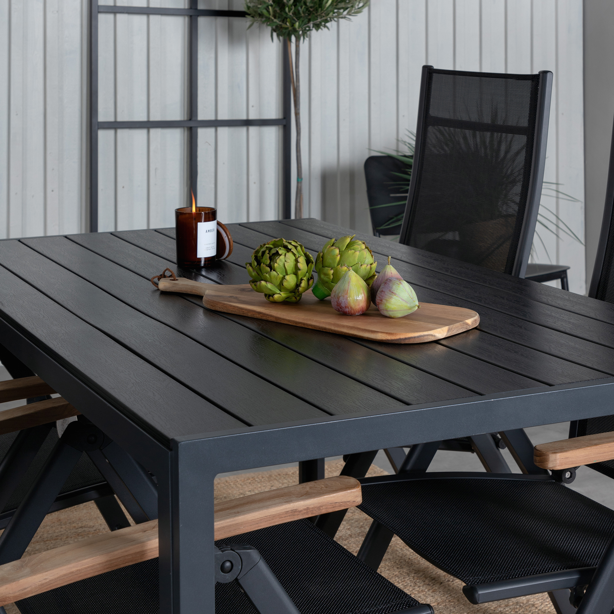 Matgrupp Venture Home Bundy med 4 Pave Stolar