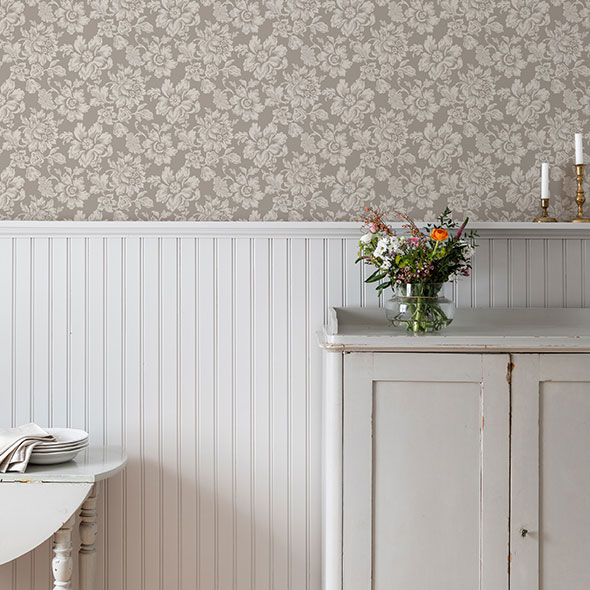 Tapet Duro Gammalsvenska Högstatorpet Beige 695-02