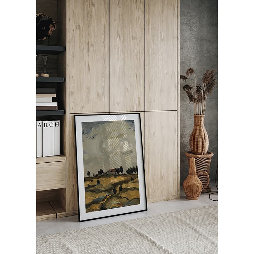 Poster Gallerix Autumn Landscape With Clouds By Ilmari Aalto