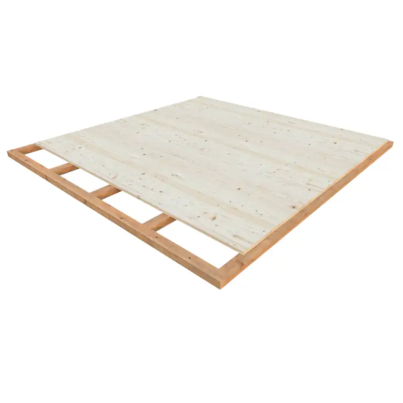 Trädgårdshus Palmako Grace 12,0 m2 (inv. 11,2 m2) med skjutpartier SlidePlus