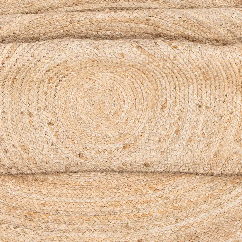Oliver 100% jute - 200*200- -Round-Natural dark 200x200 cm
