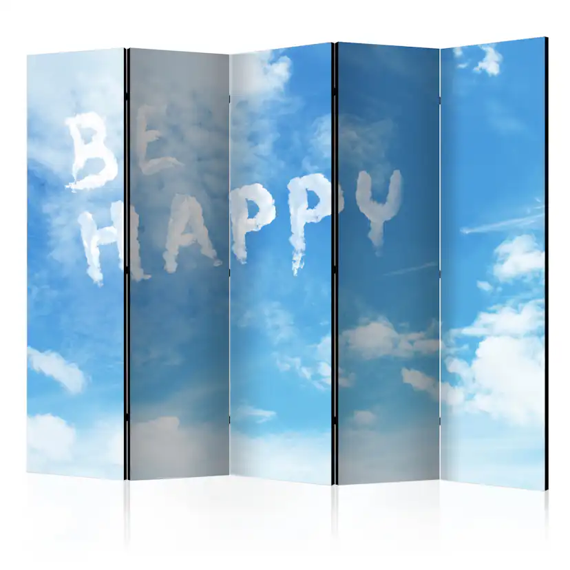 Rumsavdelare Skärmvägg Arkiio Be Happy II 225x172 cm