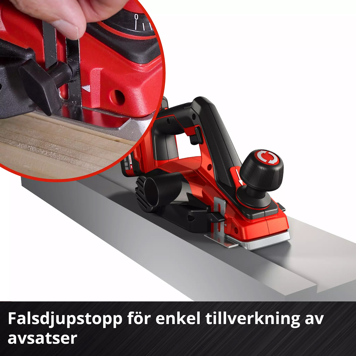 Hyvel Einhell TE-PL 18/82 Solo Sladdlös
