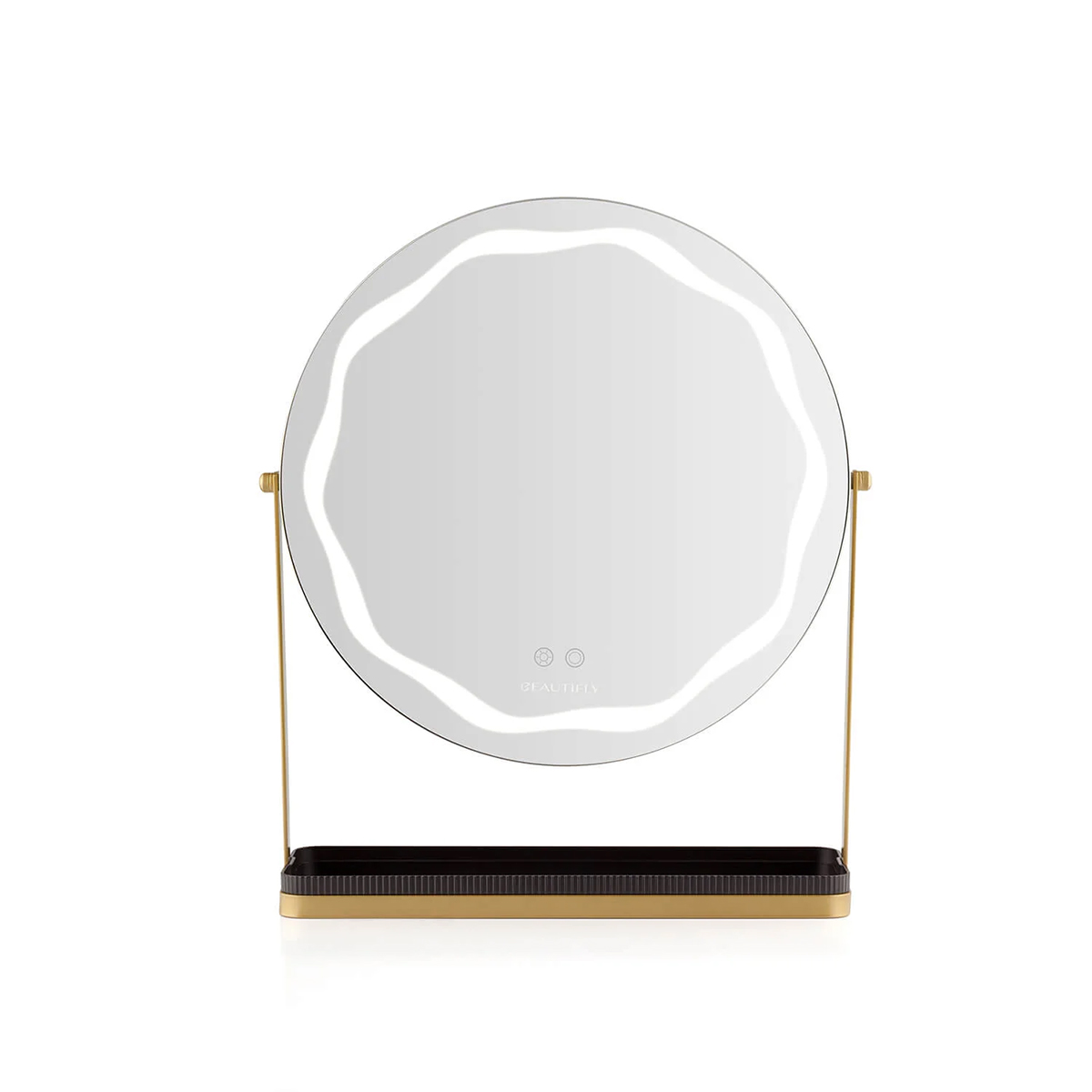 Sminkspegel BEAUTIFLY Elegant Rund LED med Belysningslägen