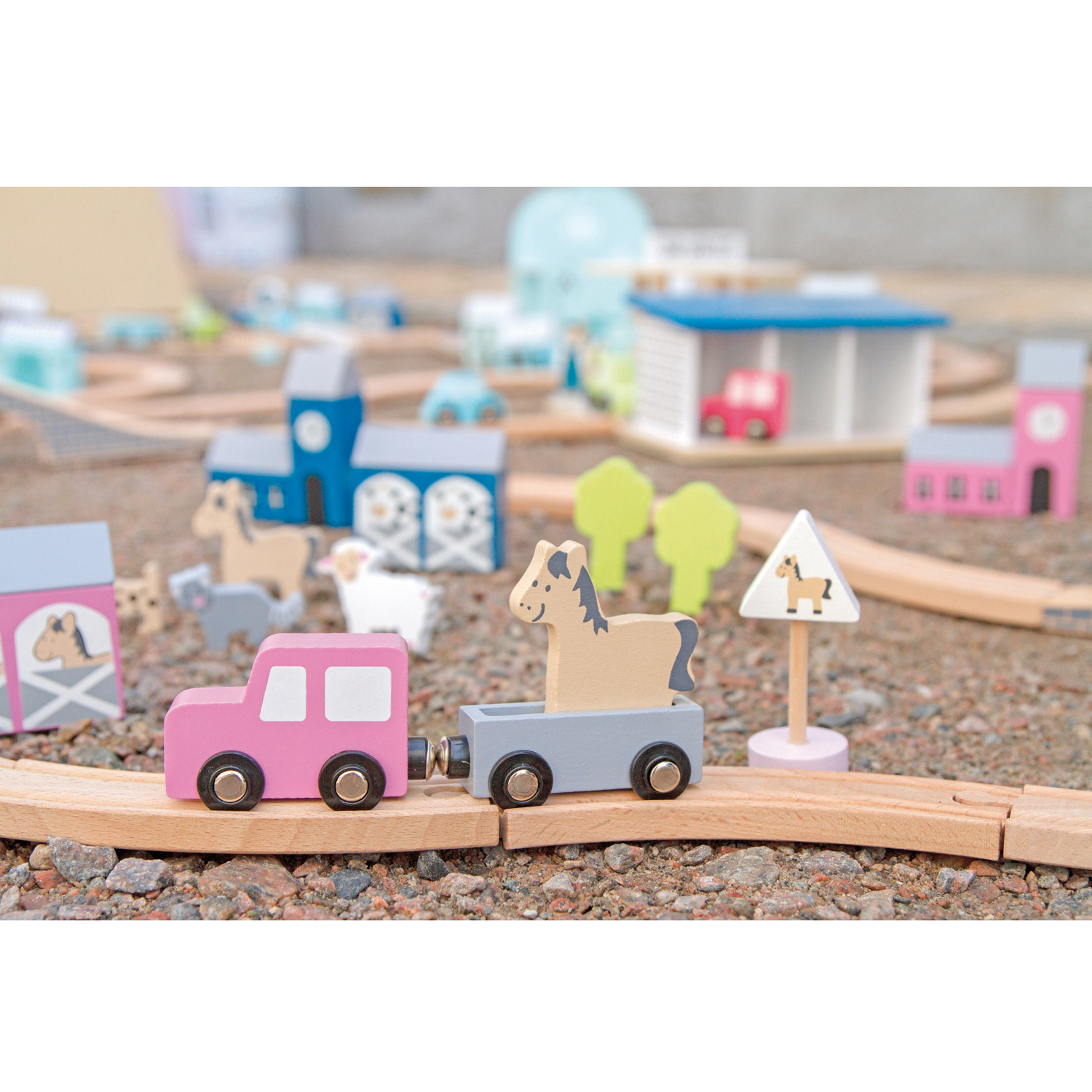 Bilbana Jabadabado Med Väg Rosa