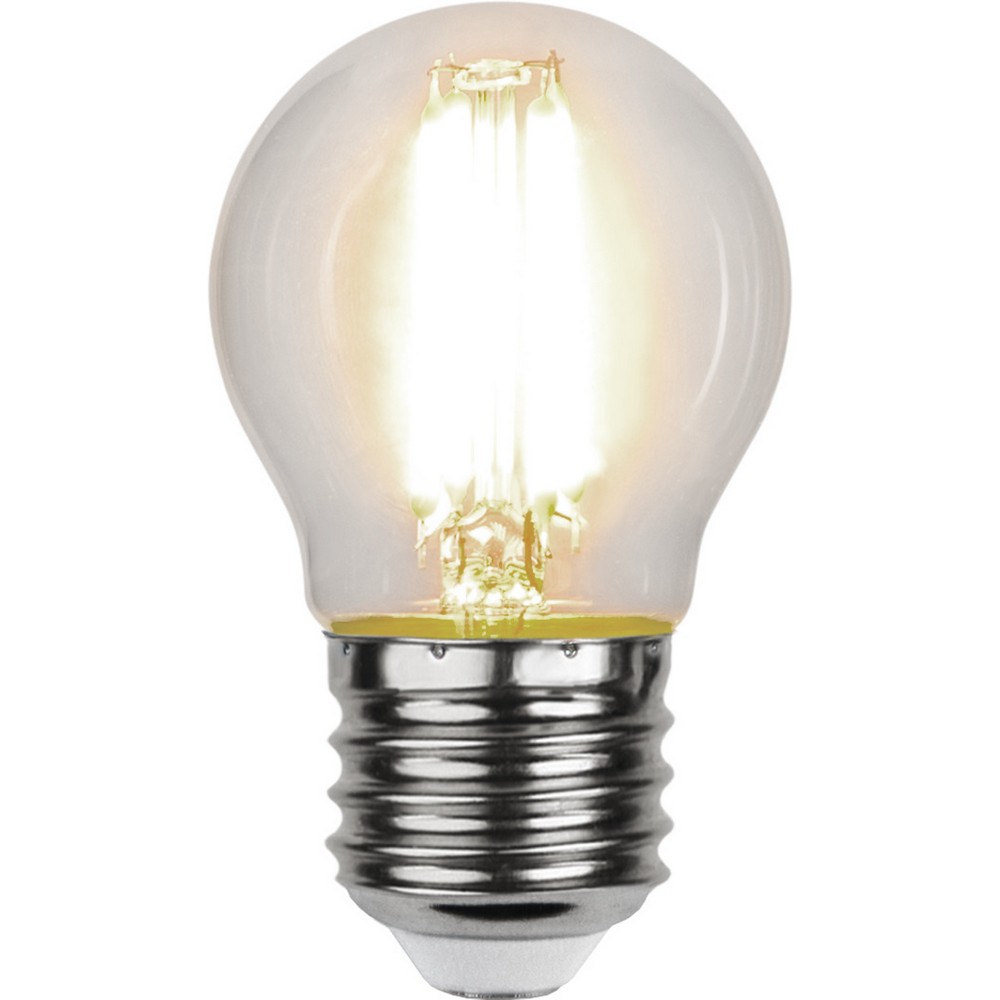 LED-lampa Star Trading E27 G45 Clear 3-step memory