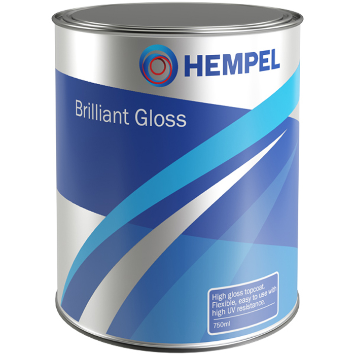 Hempel Brilliant Gloss Smoke Grey 0,75L Volym: 0,75 l, Utförande: Smoke Grey