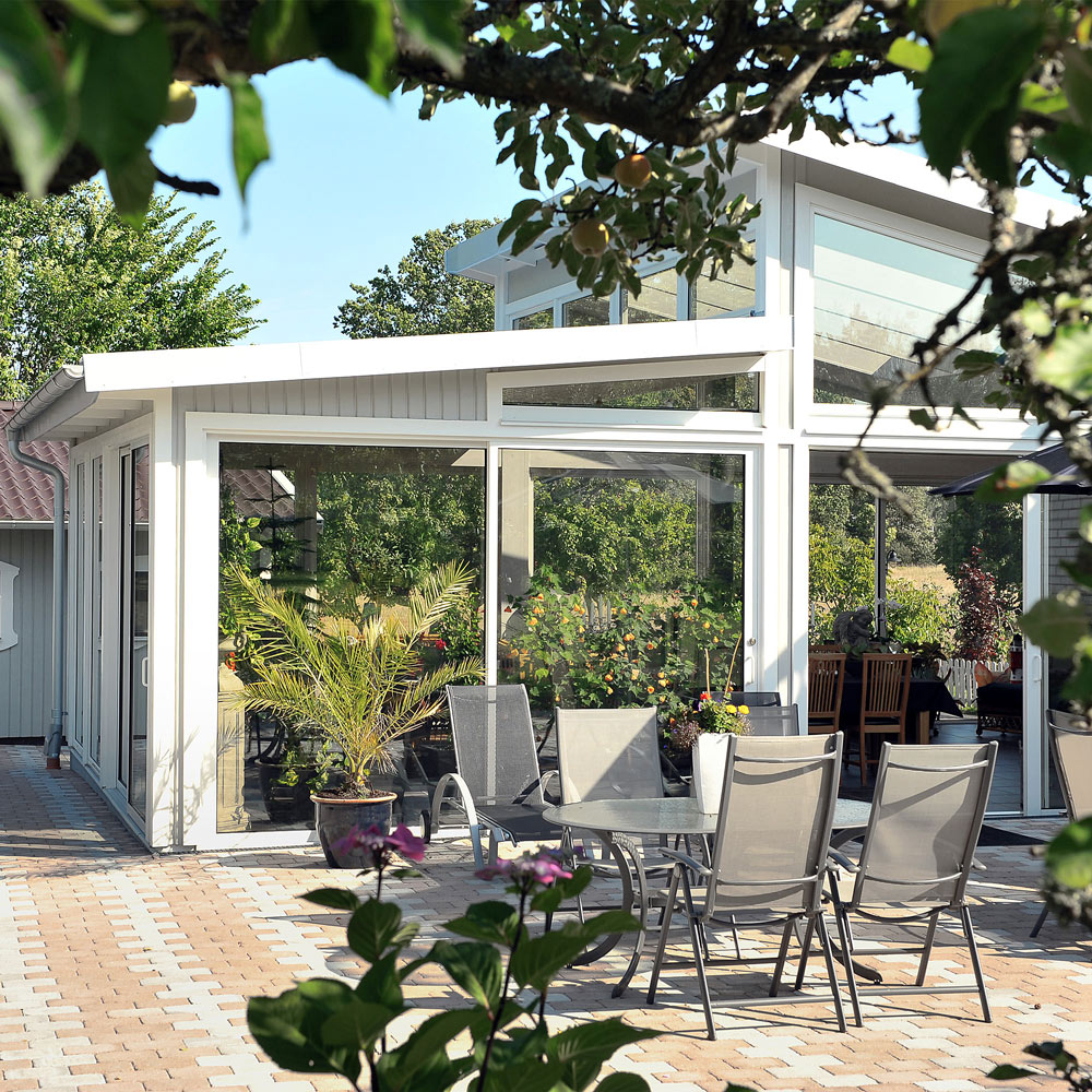 Kombiparti Dörrar Novoroom Exklusiv 1 Skjutbar & 1 Fast