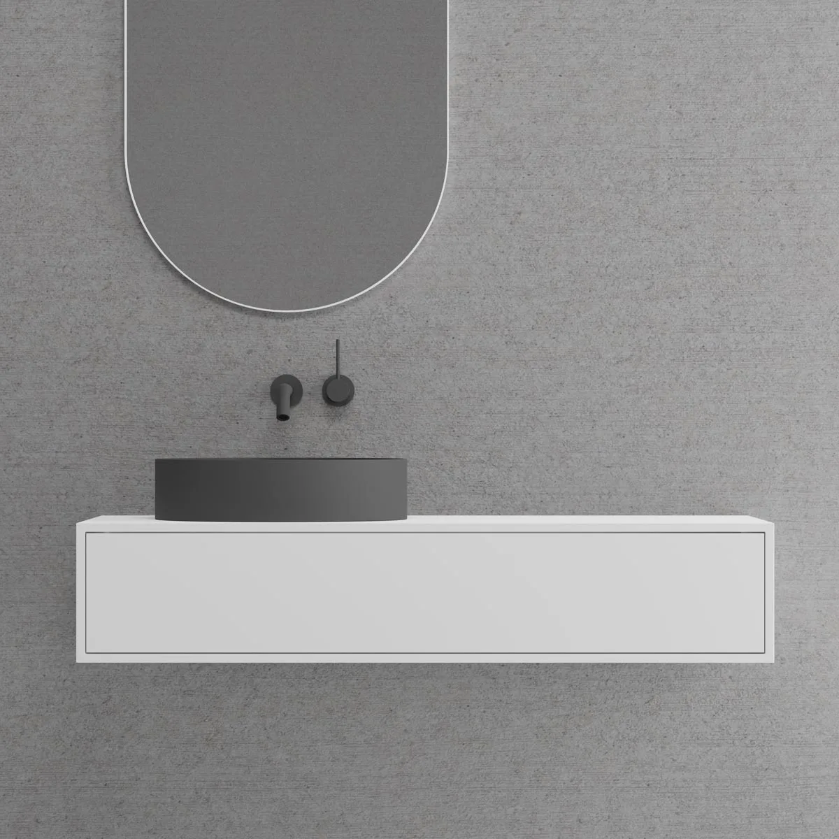 Tvättställsskåp Scandtap Solid S1000