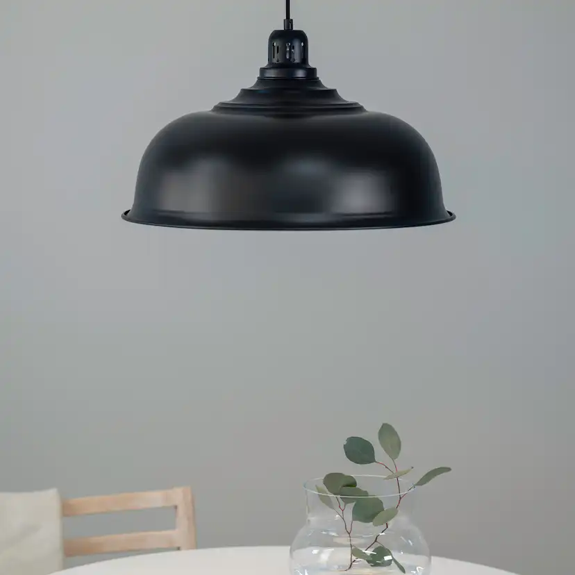 Taklampa Markslöjd Port Pendel 1L Svart Large