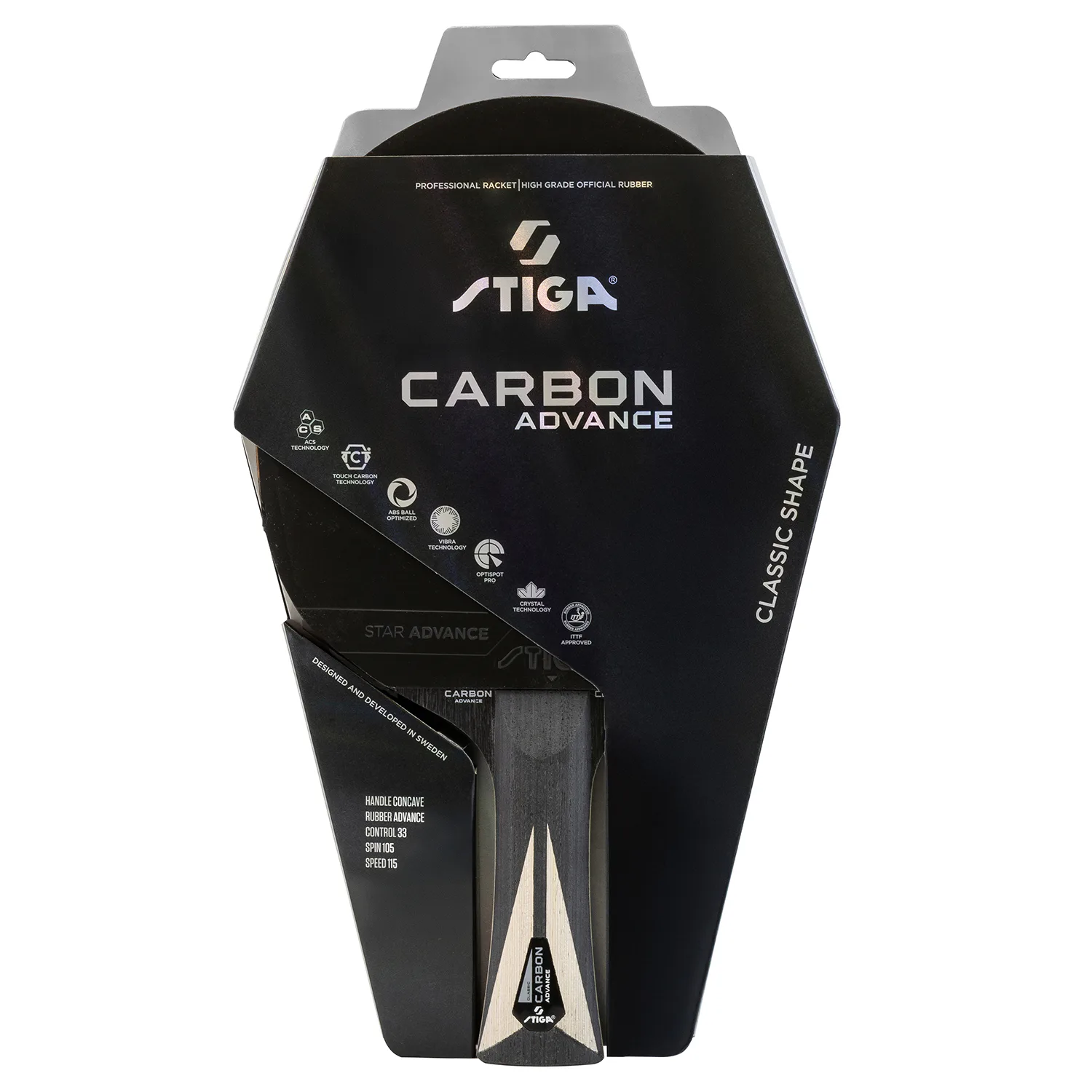 Pingisracket Stiga Sports Carbon Advance