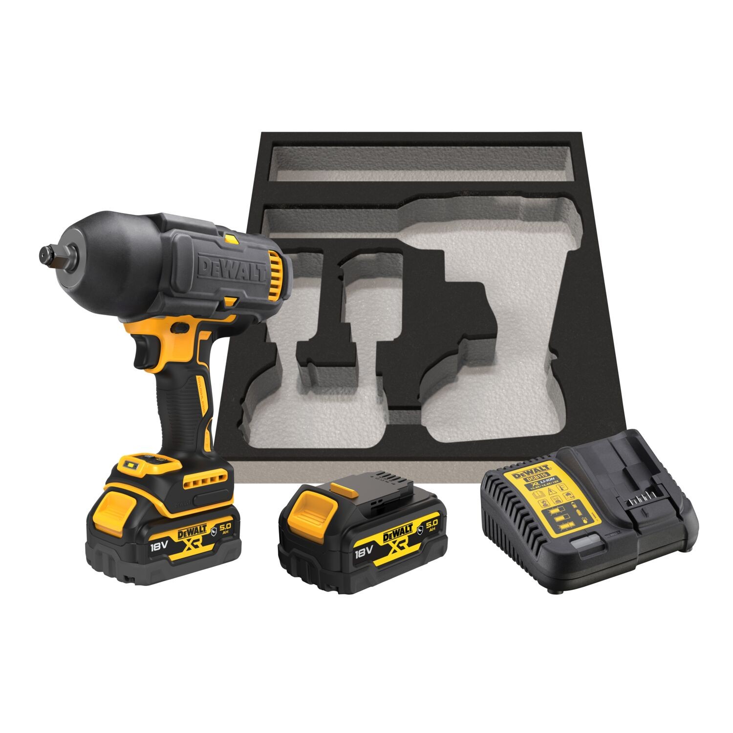 Mutterdragare DeWalt DCF900P2G 1396Nm 2x5 Ah