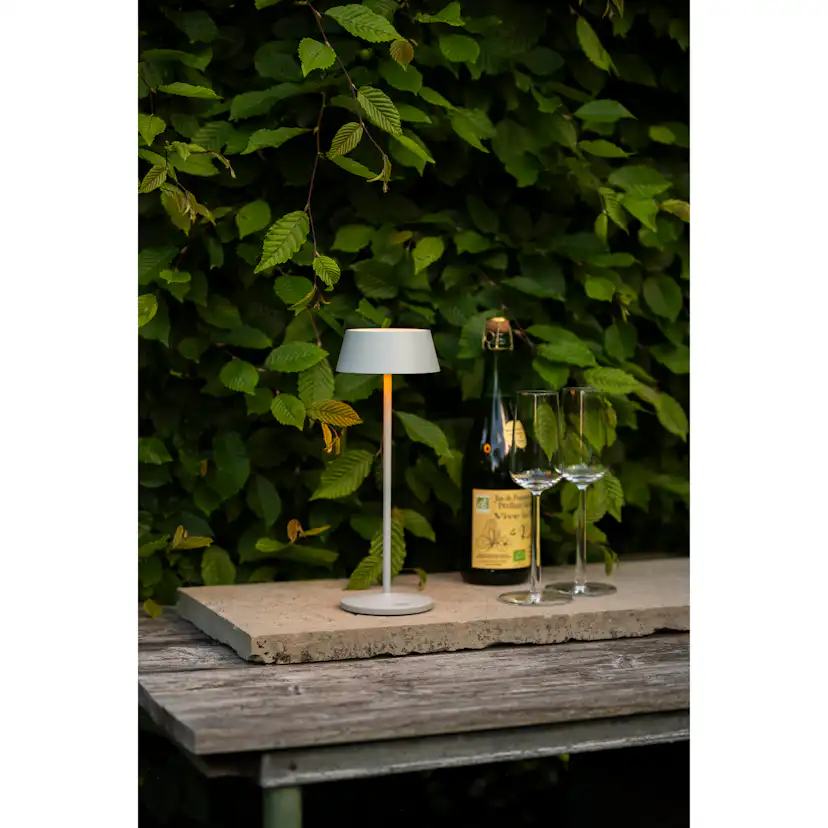 Bordslampa Gnosjö Konstsmide Menton USB Portabel