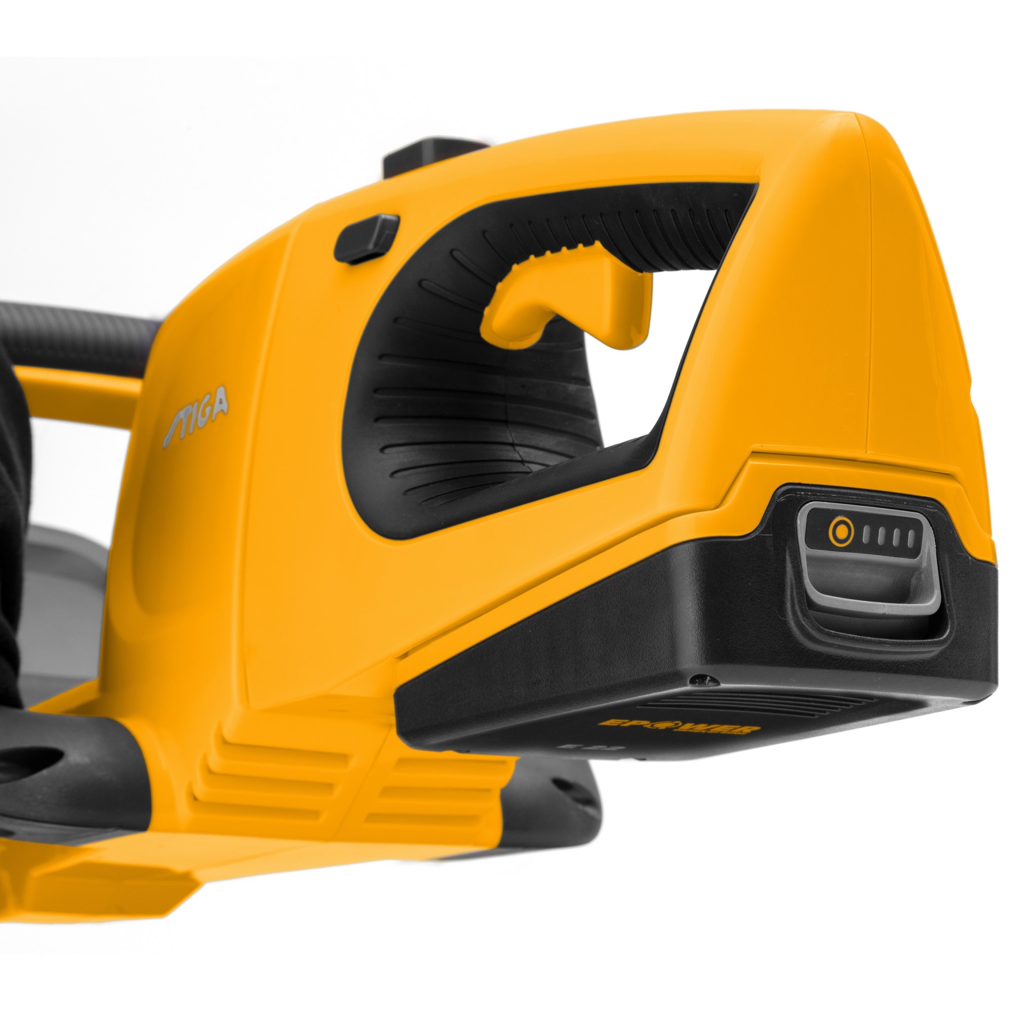 Häcksax STIGA HT 100e Med Batteri & Laddare