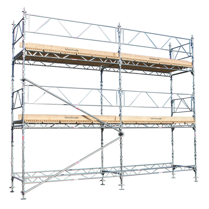 Ställning Komplett Unihak Bredd 6 m, Höjd 4/6 m