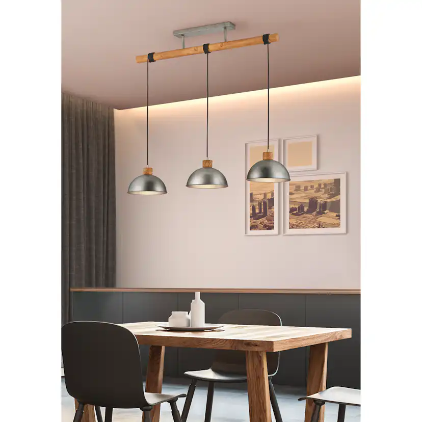 Taklampa Trio Delhi 3L E27