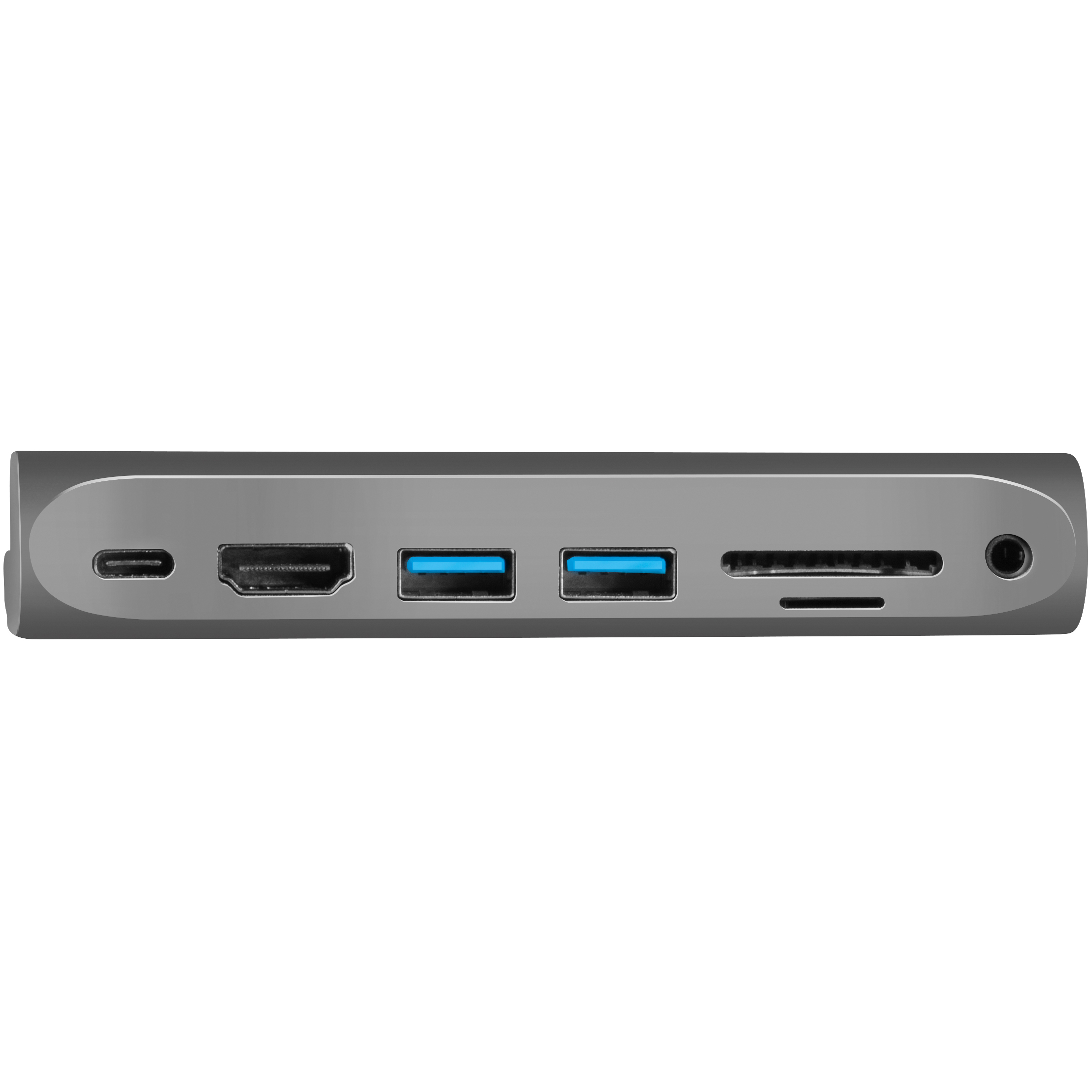 USB-dockningsstation LogiLink iPad 7-port USB3.2 Alu