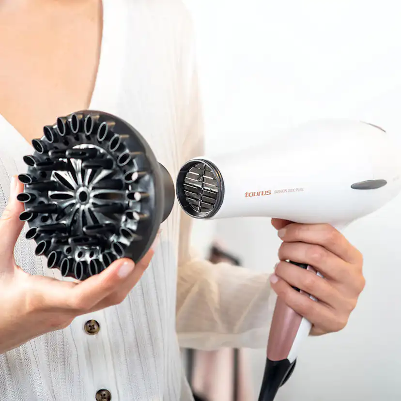 Hårtork Taurus Fashion 2200w Pure White