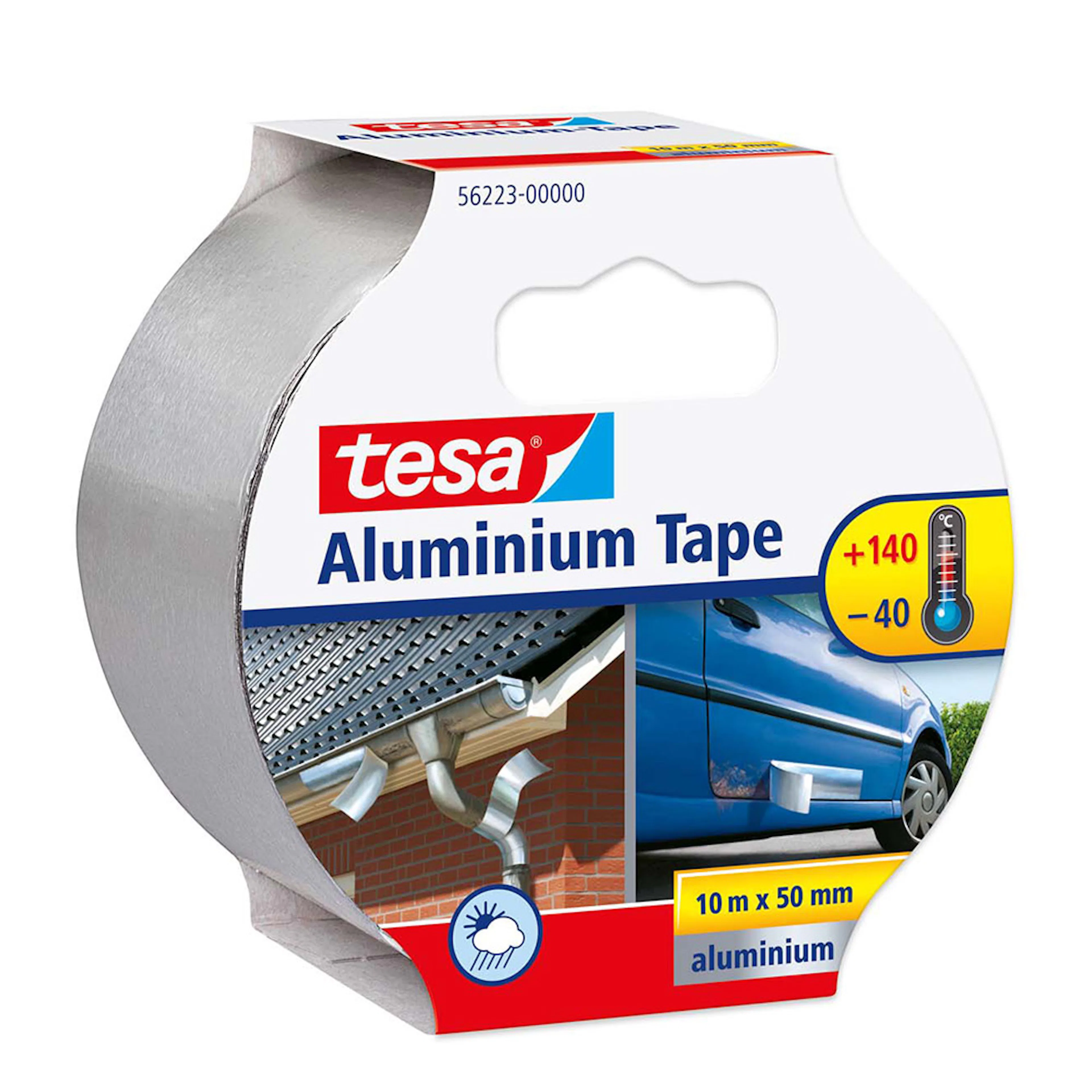 Aluminiumtejp Tesa 50 mm x 10 m