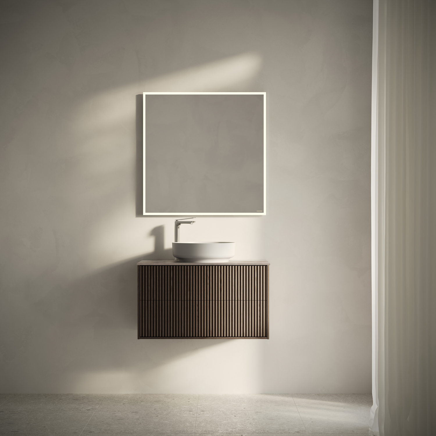 Bänksk Epos Silva 80C Bl.V Bredd: 810 mm, Placering: Centrerad, Blandarhål Vänster