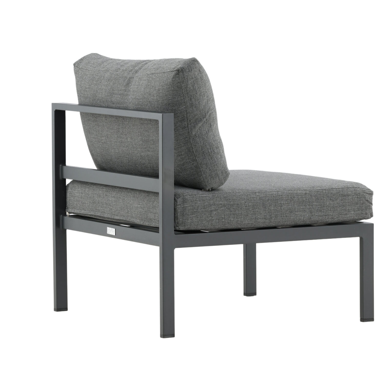 Copacabana Middle Part - Black Alu / Grey Cushion Black Alu / Grey Cushion