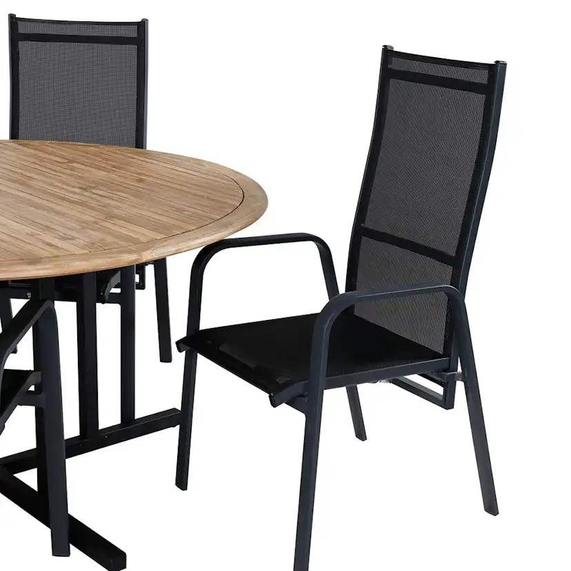 Matgrupp Venture Home Zurc med 4 Curz Matstolar
