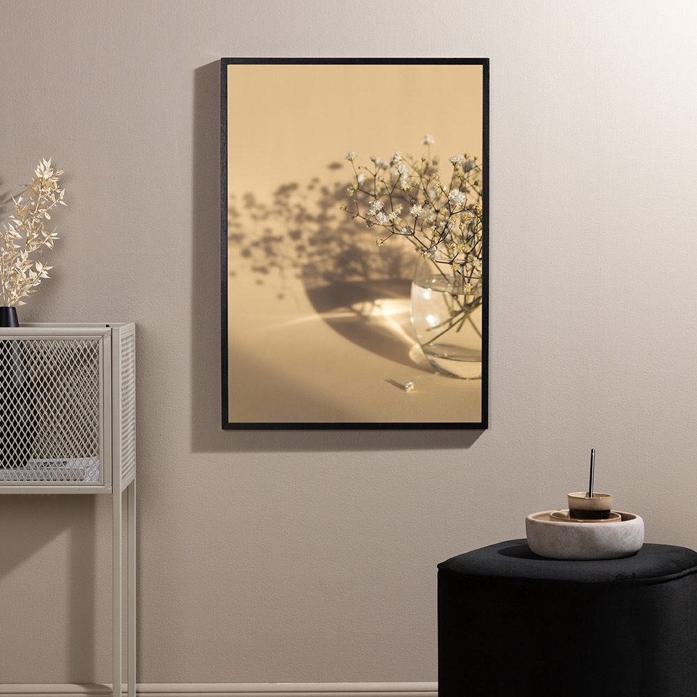 Posters Venture Home White Flowers Beige