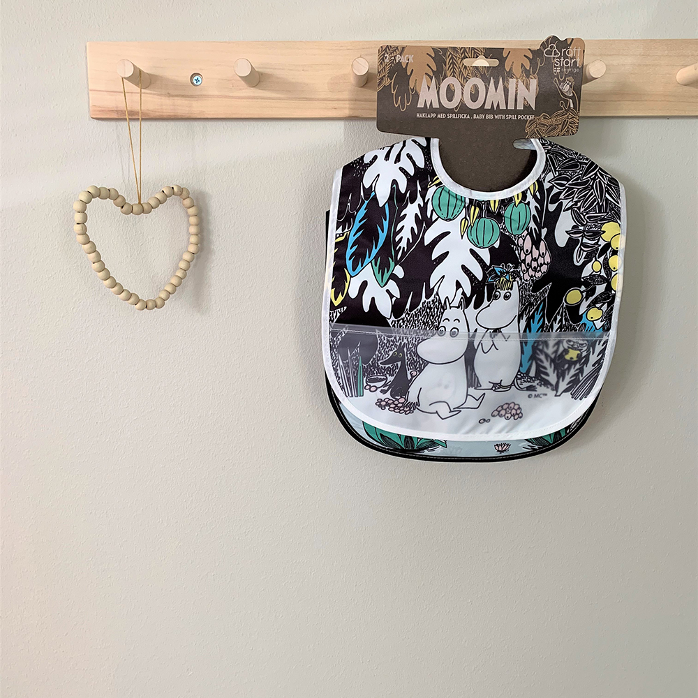 Haklapp Rätt Start Mumin Djungel 2-pack