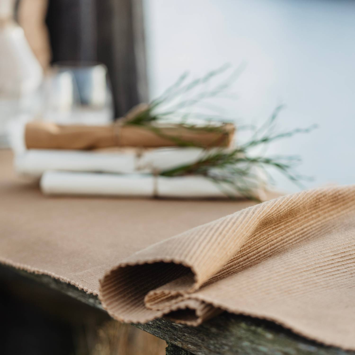 Löpare Linum Uni 45x150 cm