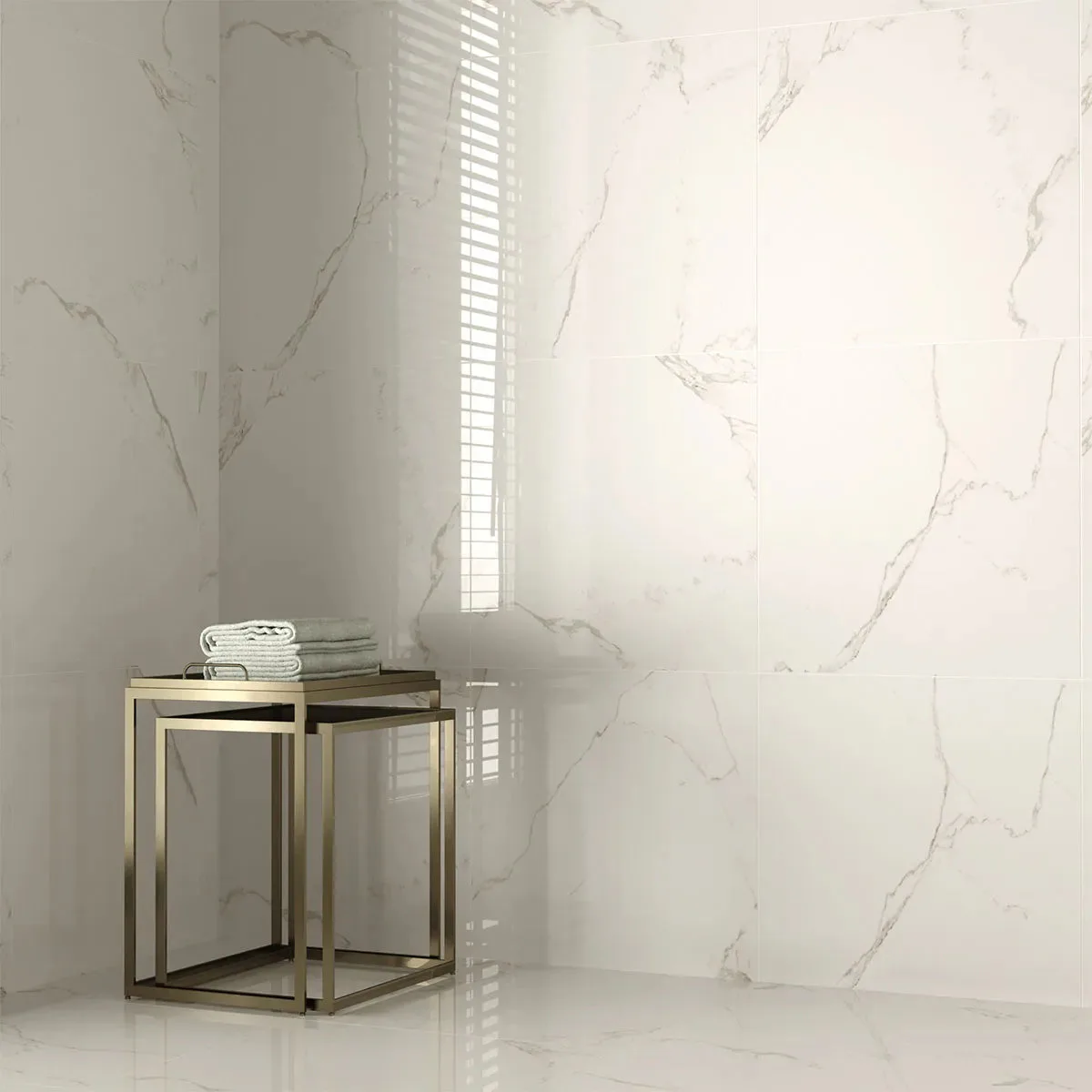 Klinker Tenfors Carrara Marmor Blank 60x60
