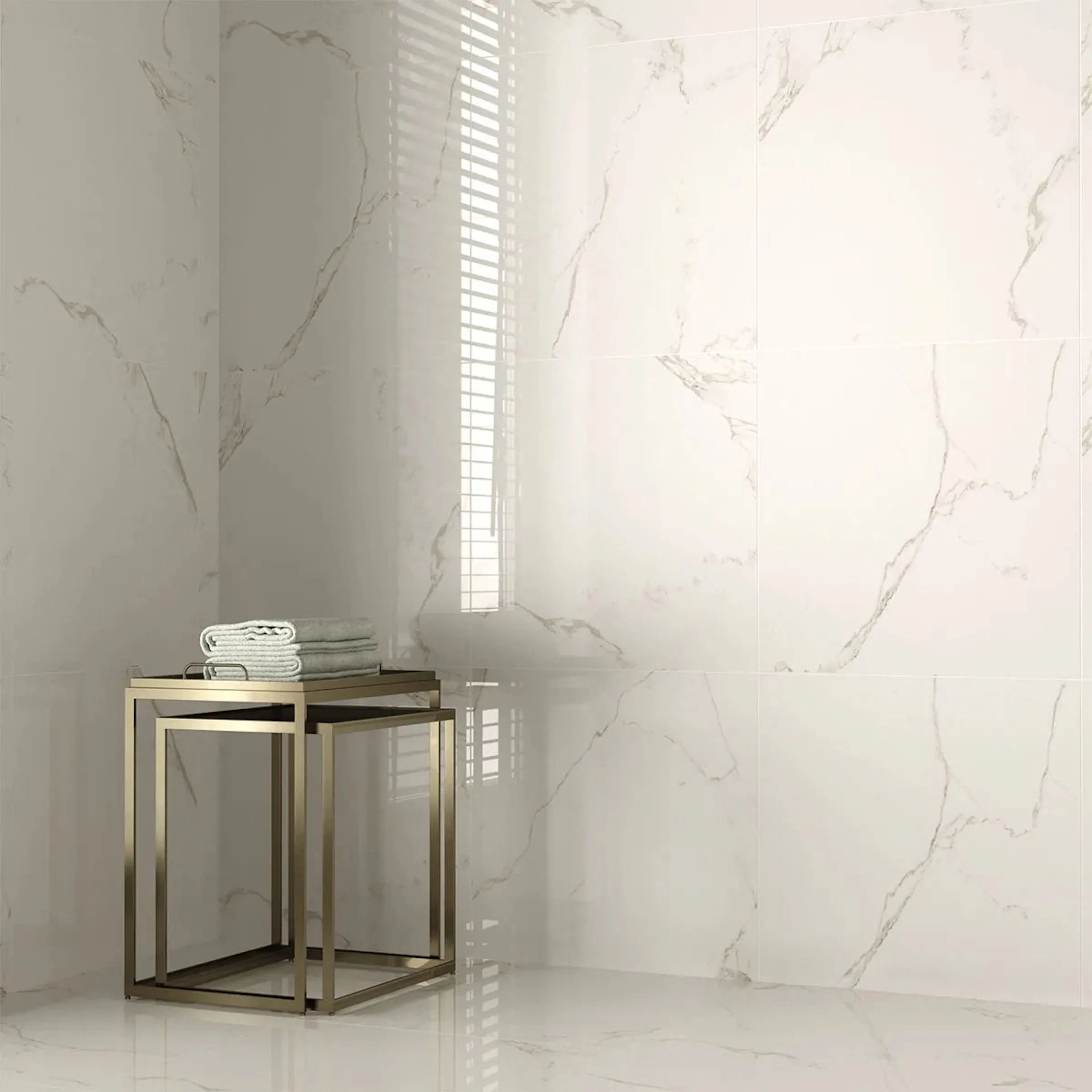Klinker Tenfors Carrara Marmor Blank 60x60