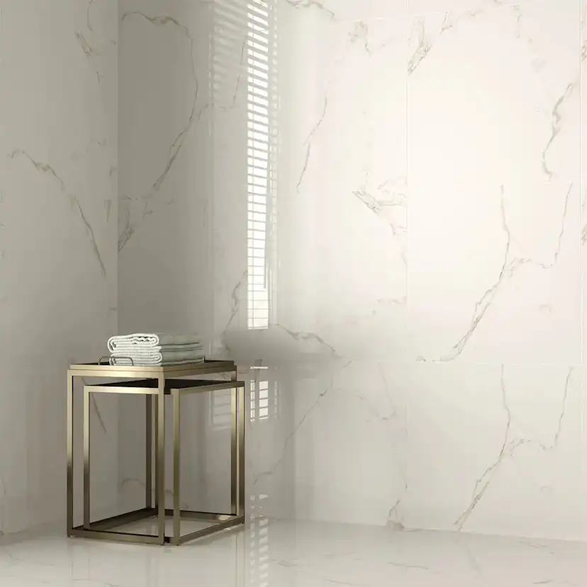 Klinker Tenfors Carrara Marmor Blank 60x60