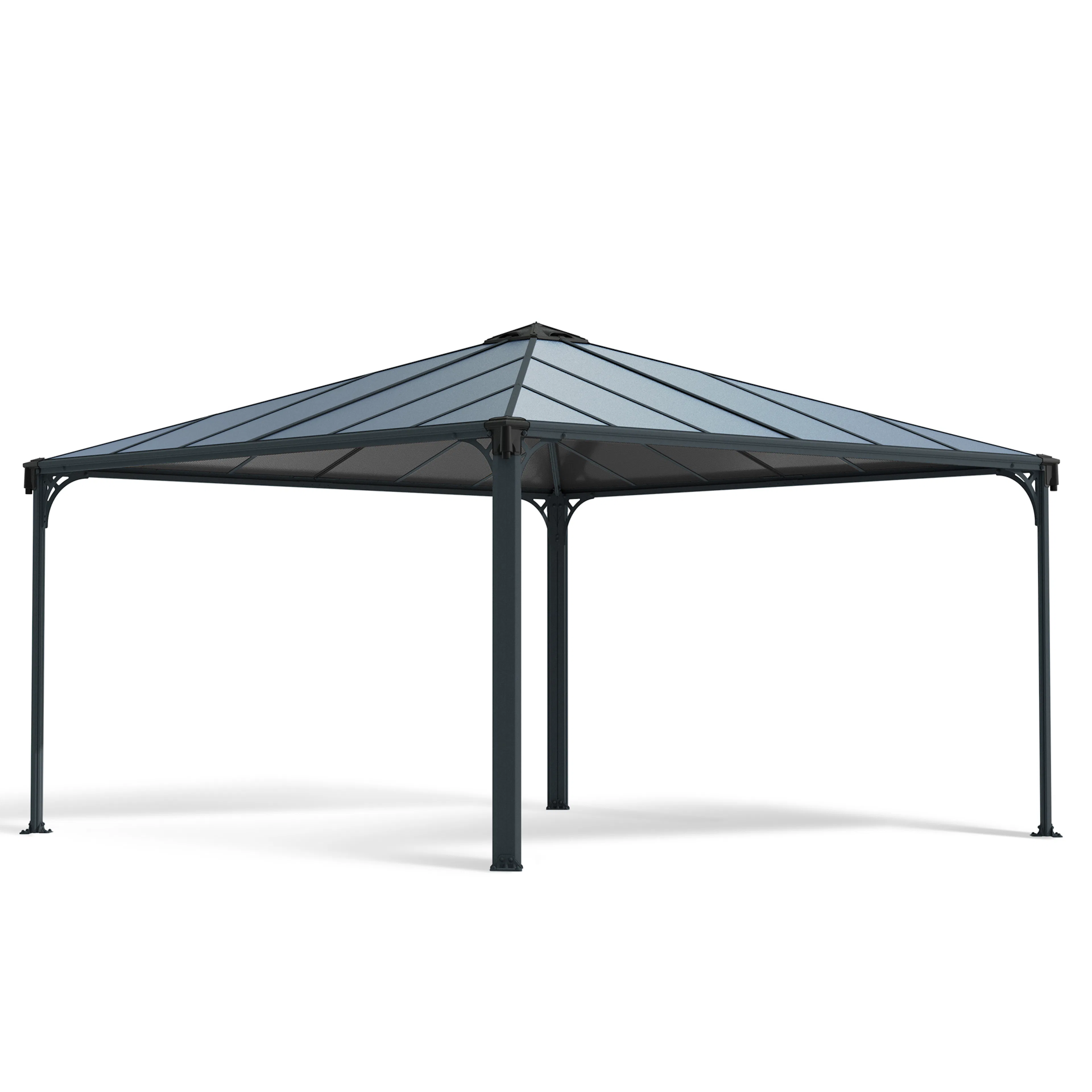 Paviljong Canopia by Palram Milano med Stabil Aluminiumprofil och Polykarbonattak