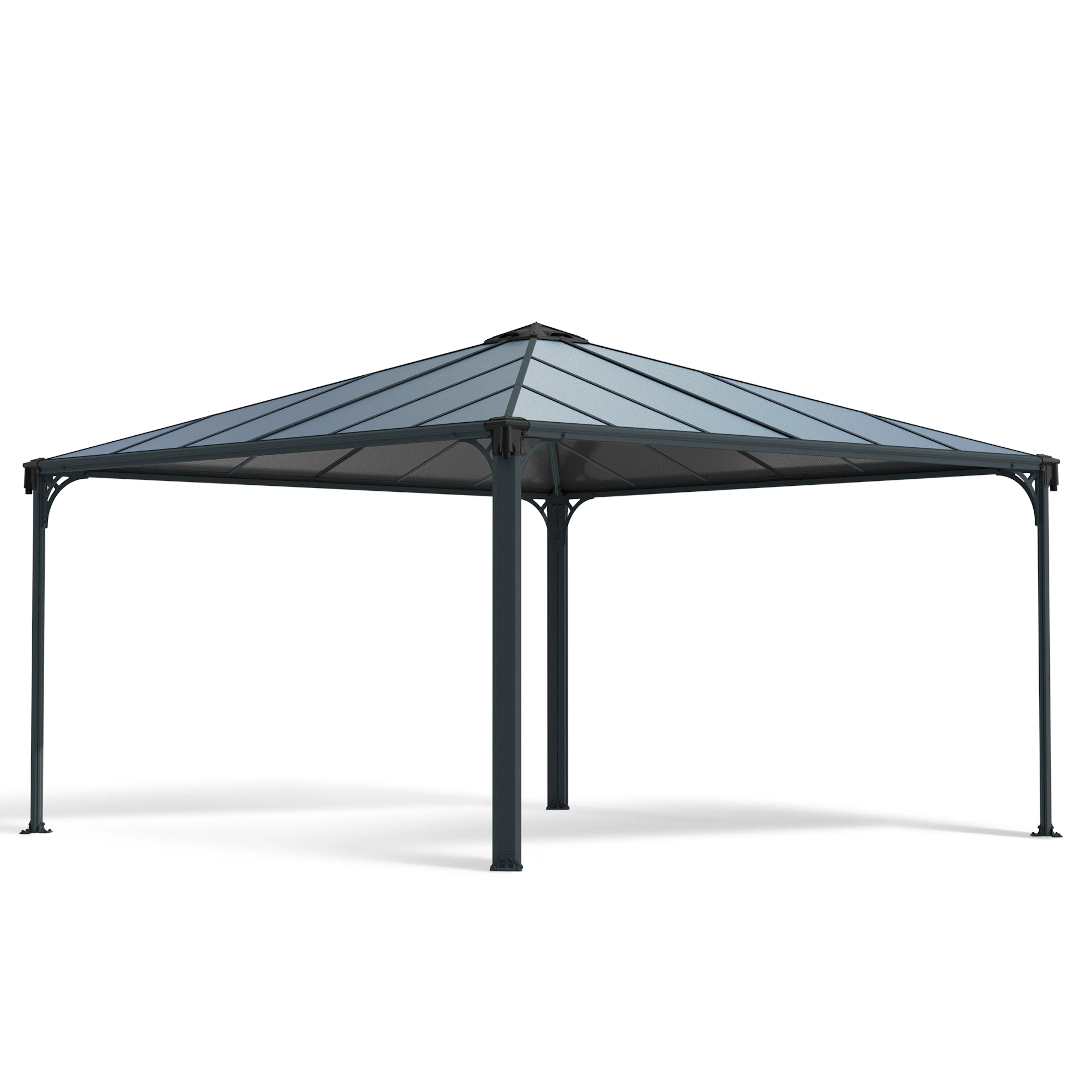 Paviljong Canopia by Palram Milano med Stabil Aluminiumprofil och Polykarbonattak