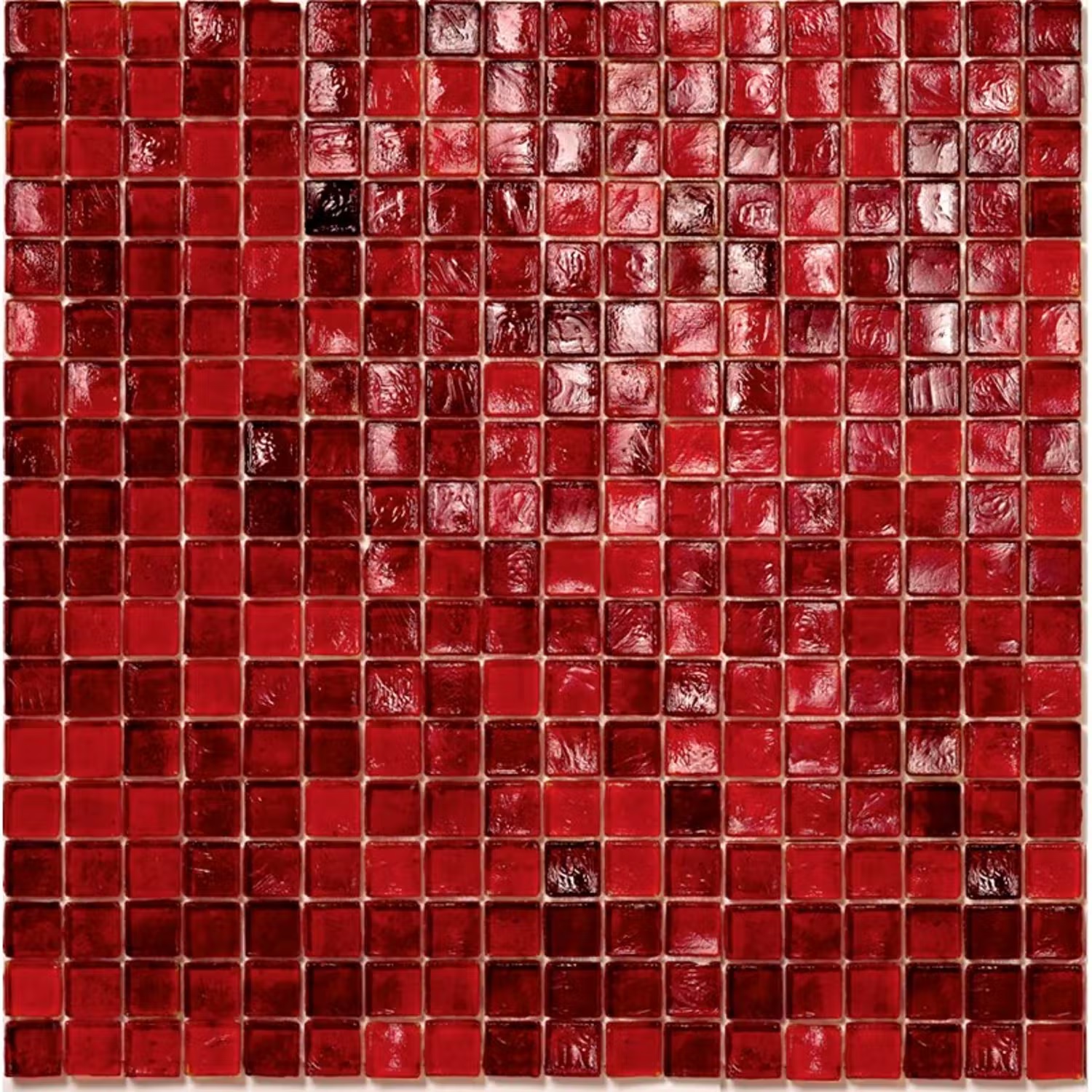 Mosaik Konradssons Sicis Crimson 1,5x1,5 cm
