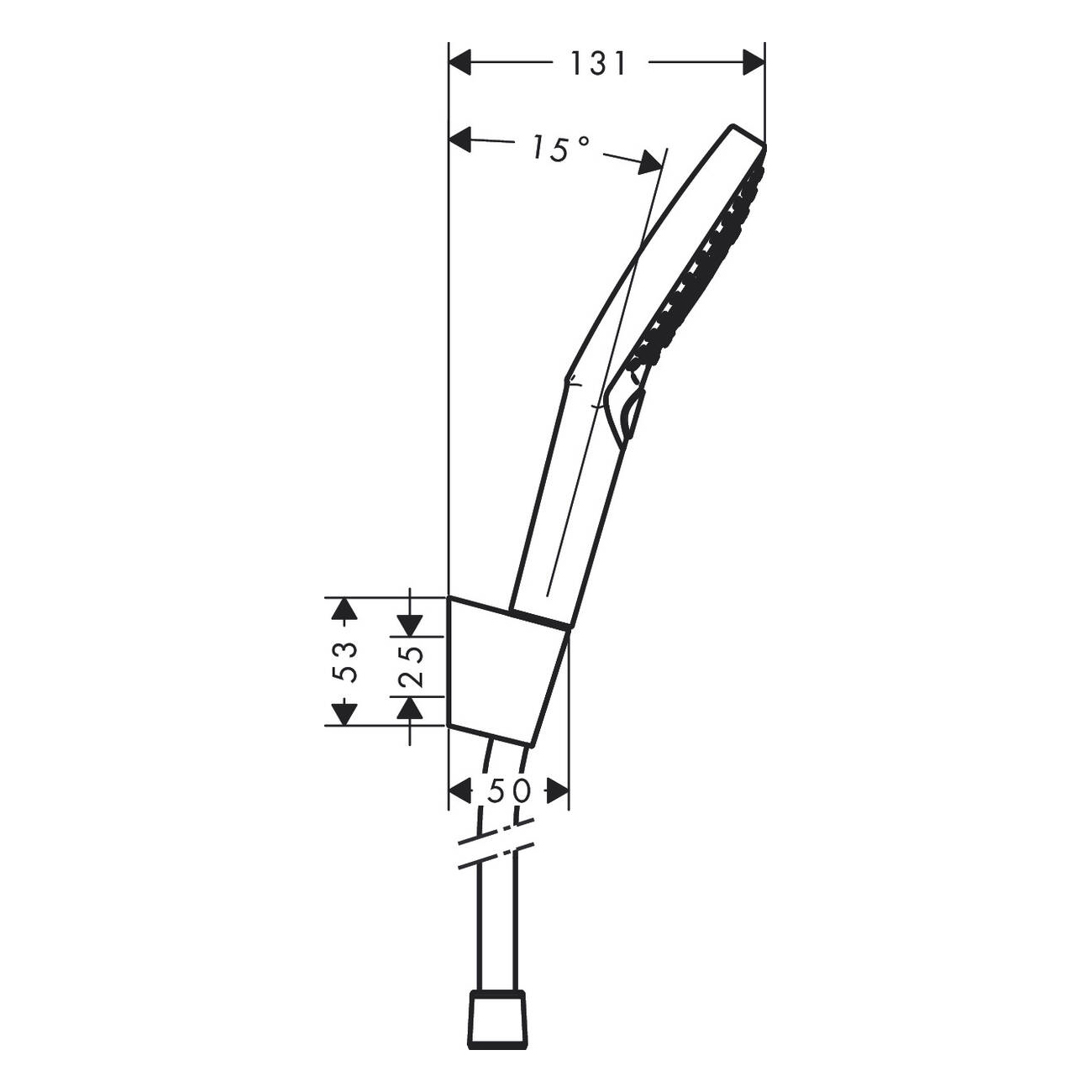 Duschhållarset Hansgrohe Raindance Select S