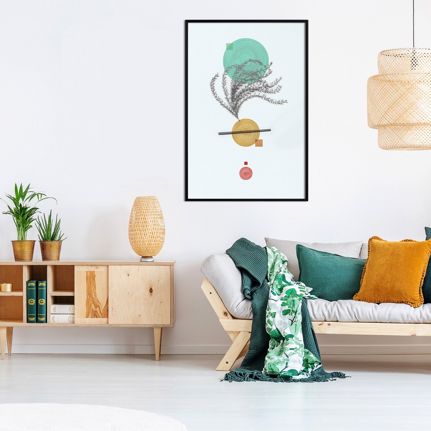 Poster Artgeist Affisch Plant Composition