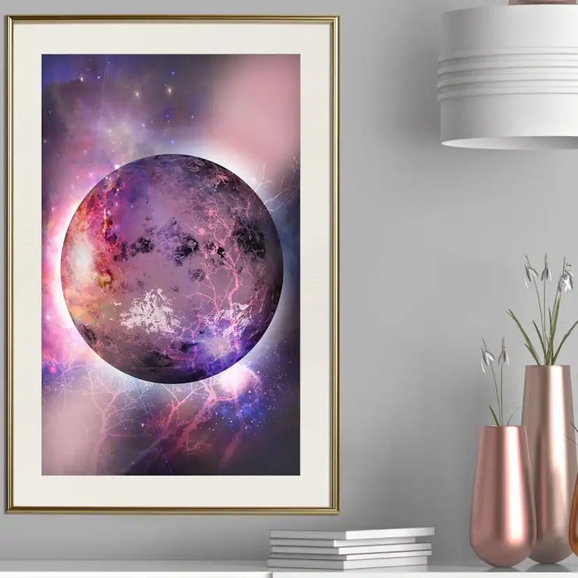 Poster Artgeist Affisch Unknown Planet