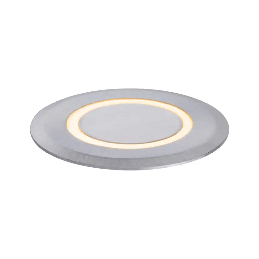 LED Infälld Markbelysning Paulmann House Stripe Rund IP67 230V Light: Gold Light (insektsvänlig)