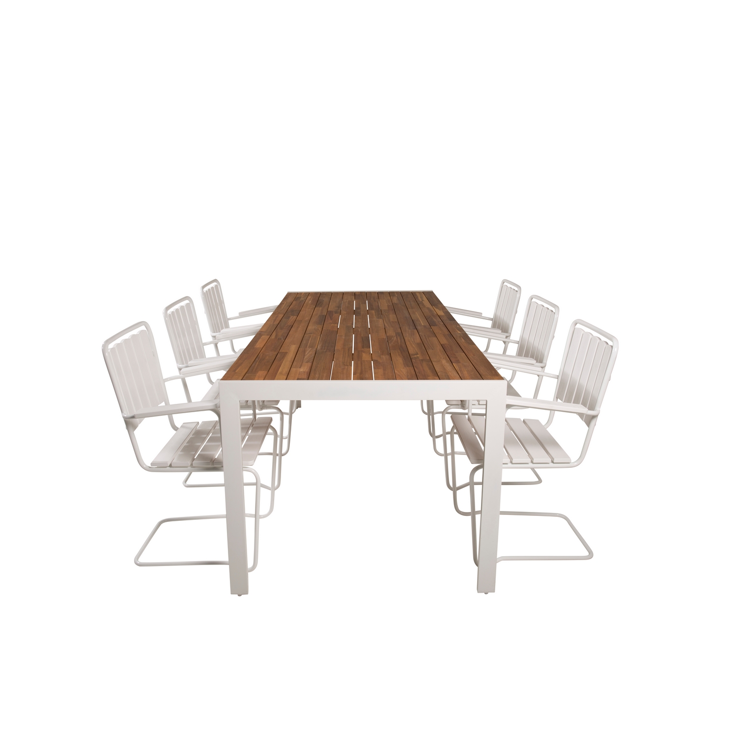 Matgrupp Venture Home Berfin med 6 Hollywood Stolar