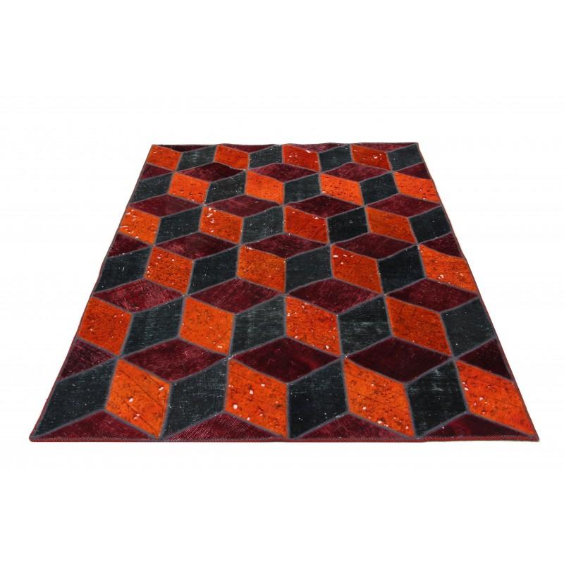Persisk Patchworkmatta Arkiio Flerfärgad 132x189