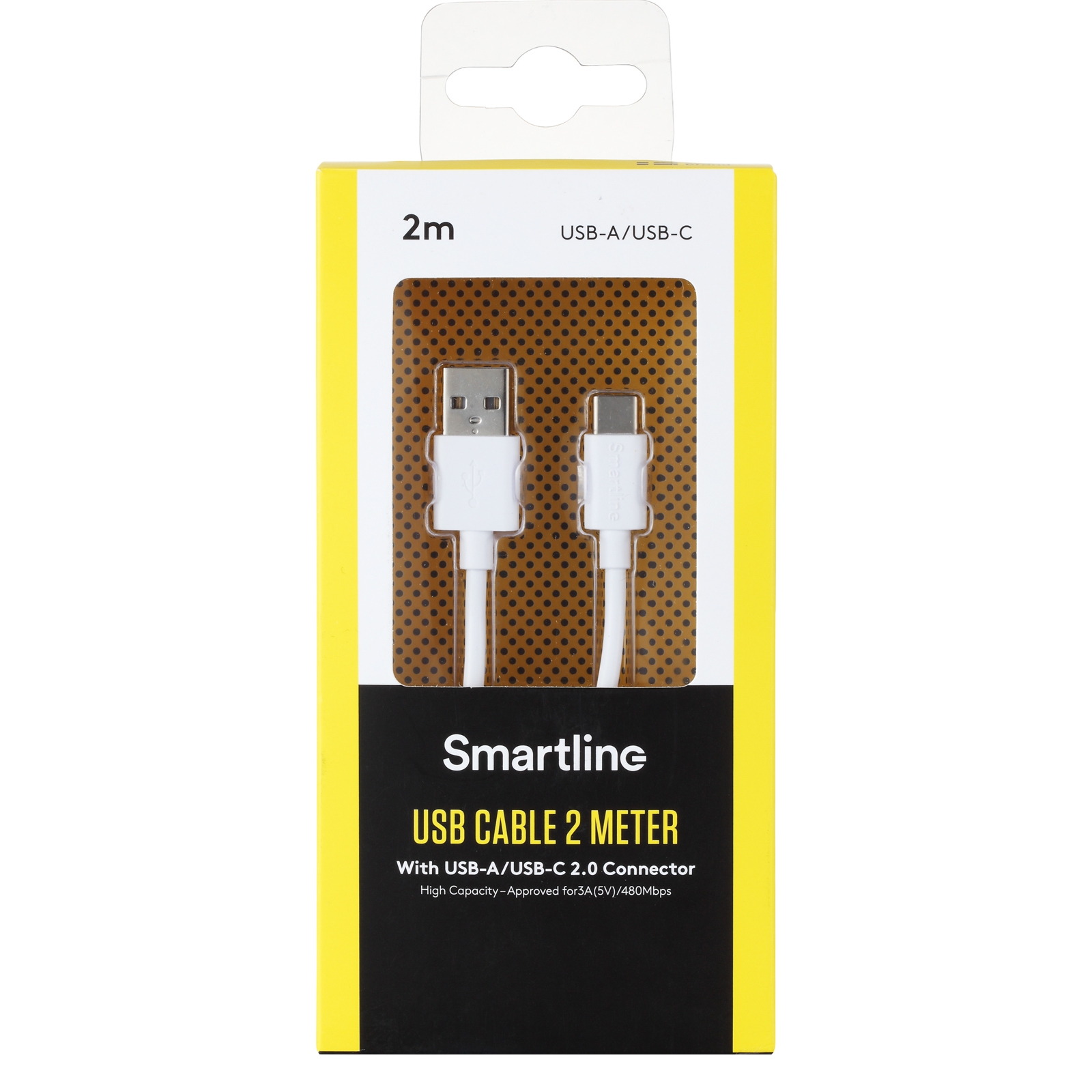 Laddningskabel Smartline USB-C/A