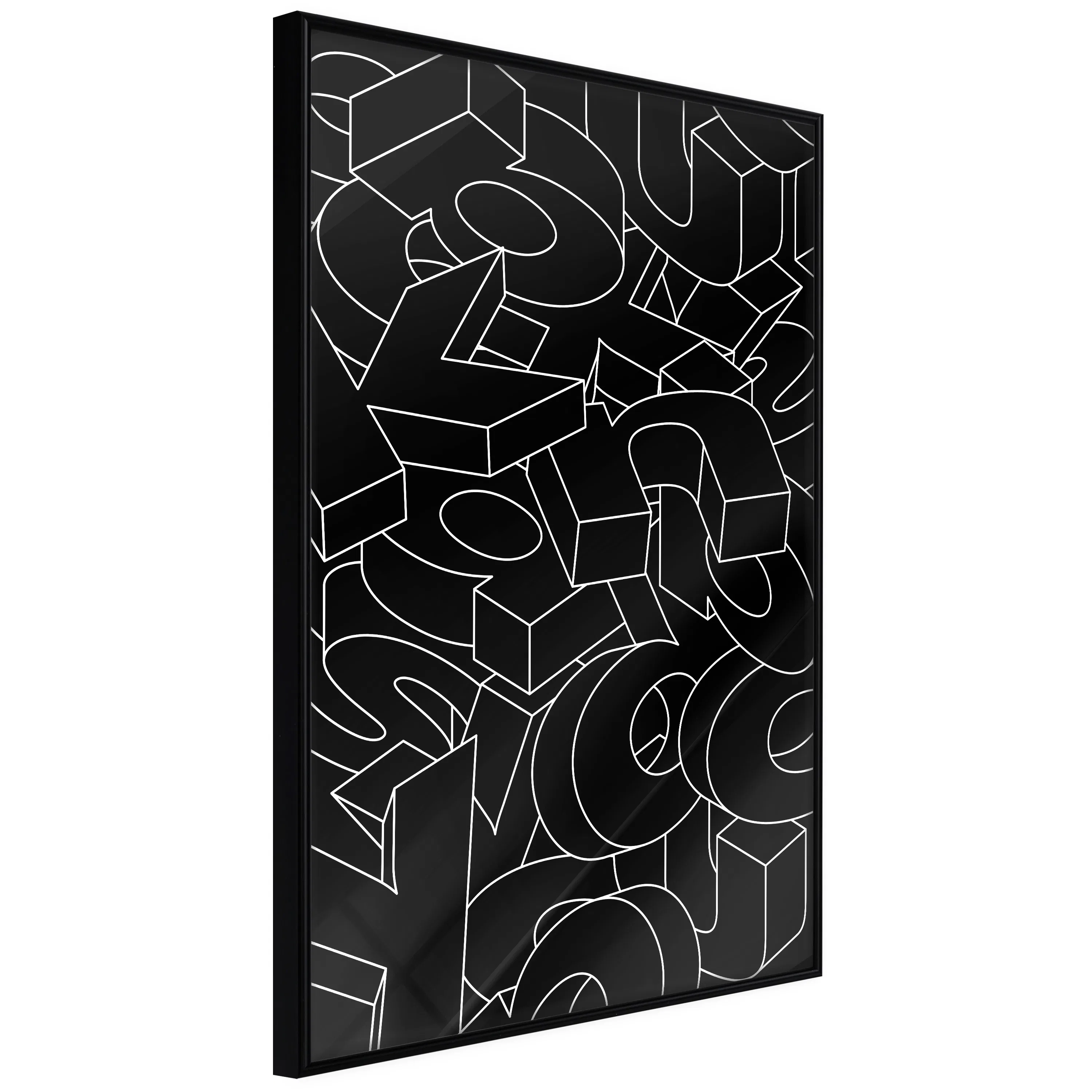 Poster Artgeist Affisch Alphabet