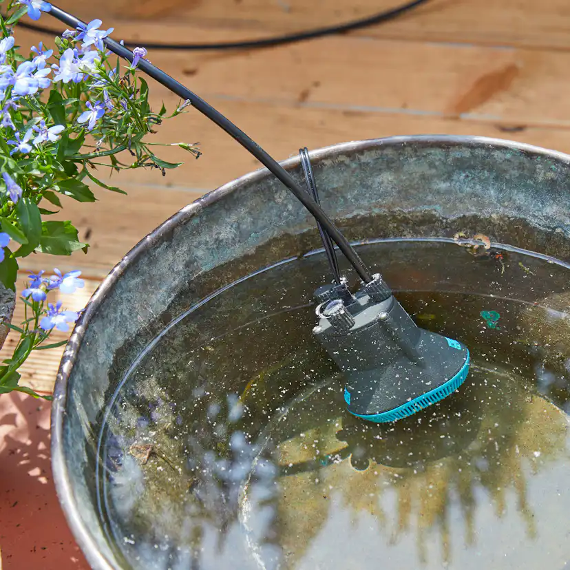 Bevattningsset Gardena Nature Up! Transformator och Pump