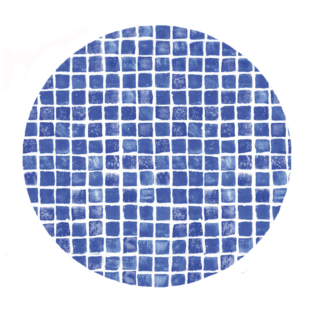 Rund Poolliner Planet Pool Mönstrad Djup 150 cm