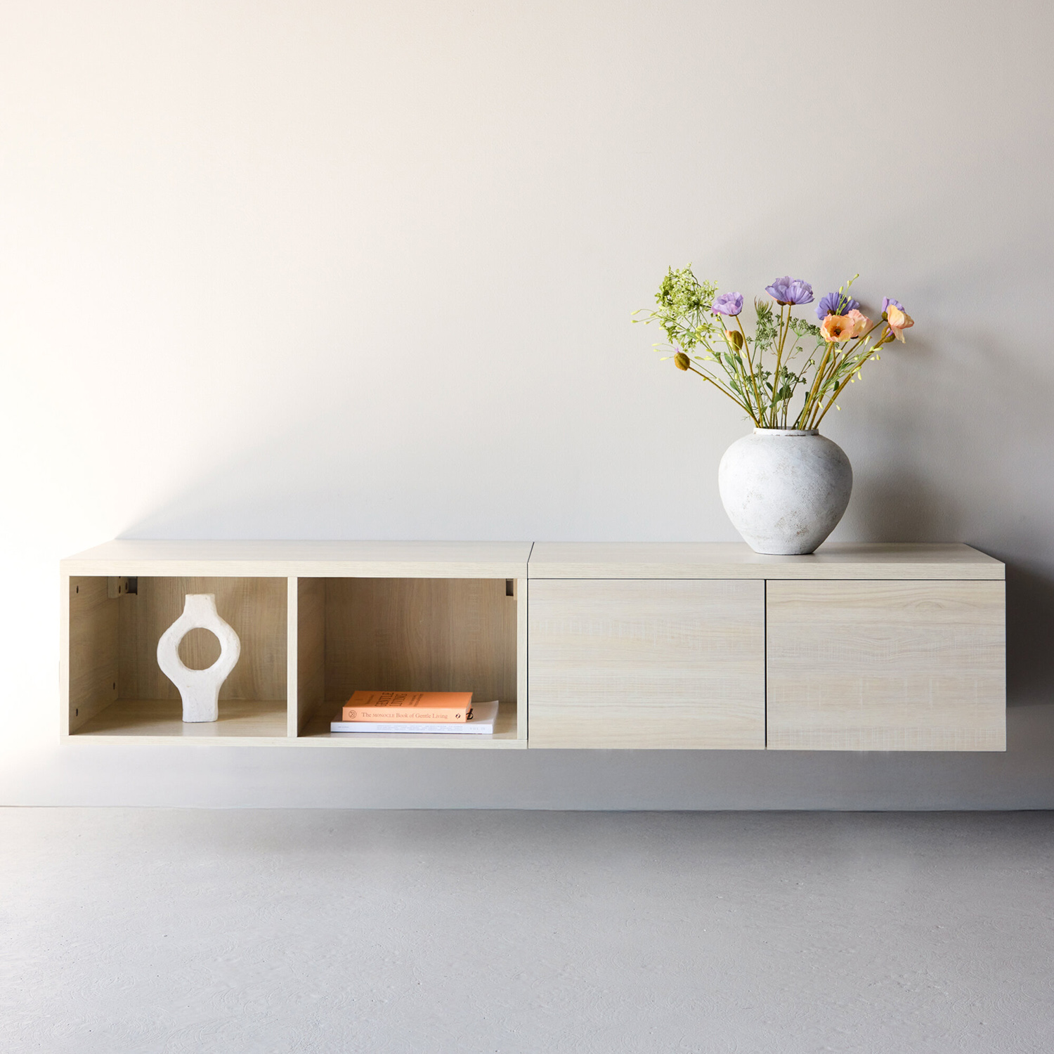 TV-bänk Venture Home Nomi 180x35 cm Vägghängd