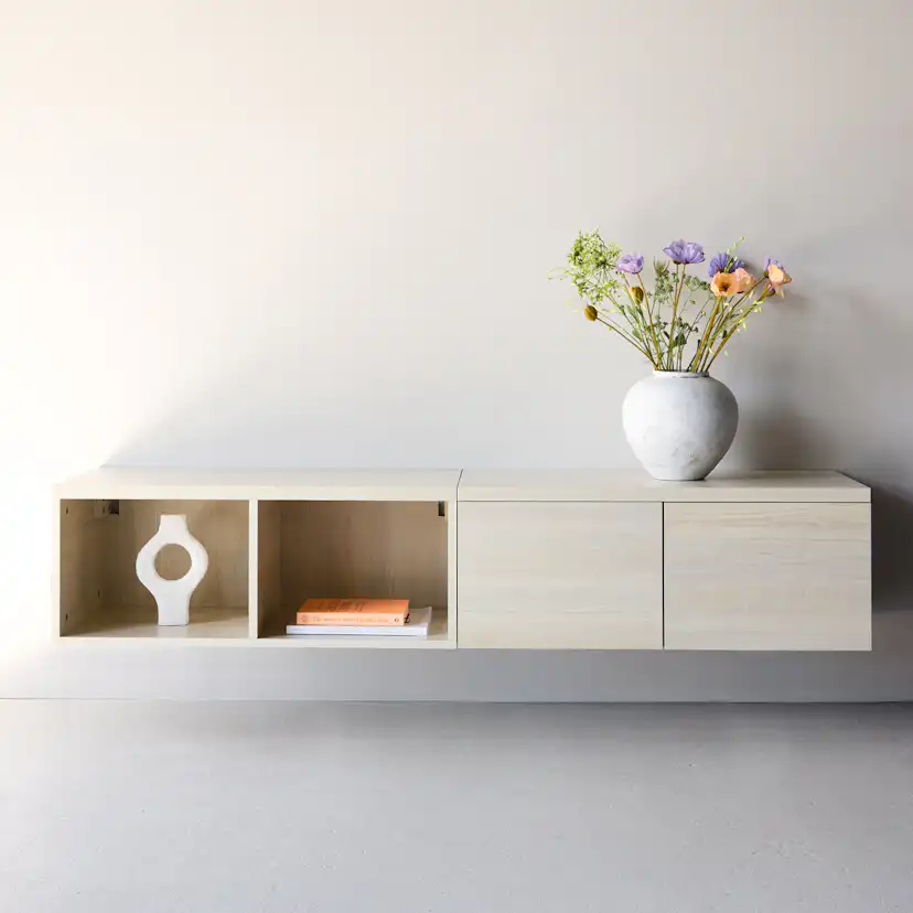 TV-bänk Venture Home Nomi 180x35 cm Vägghängd