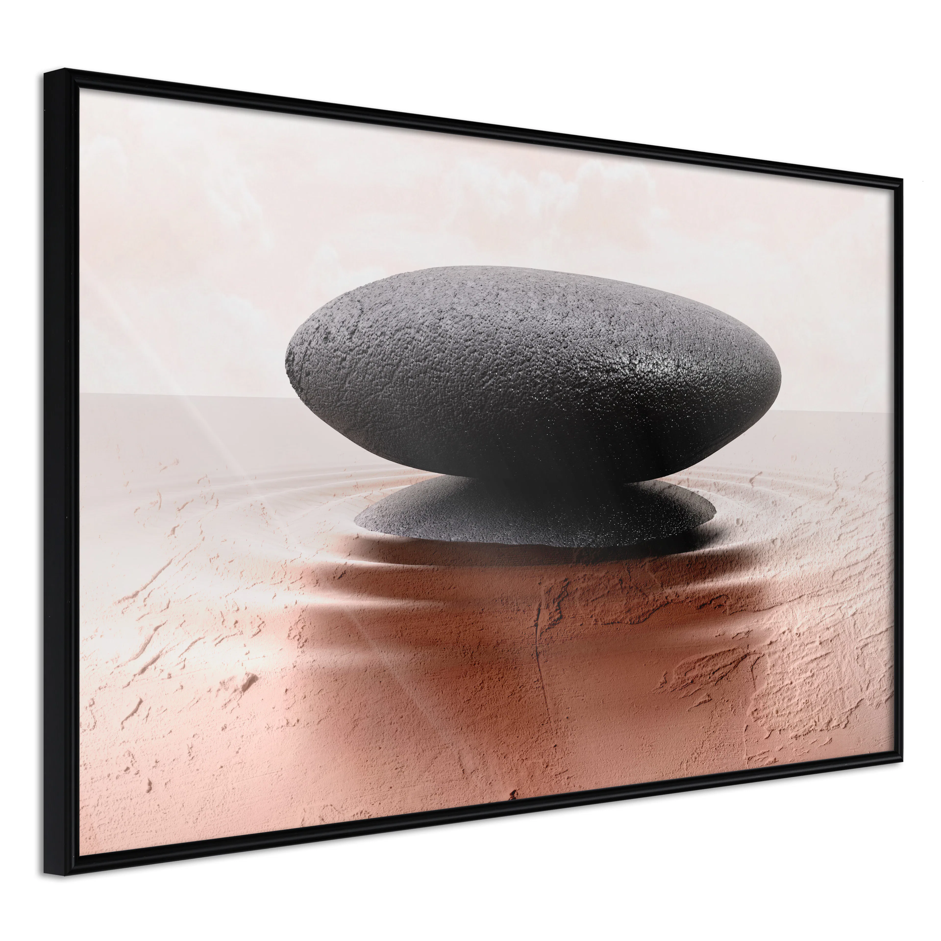 Affisch - Relaxation [Poster] 30x20 Svart ram, 30x20 cm