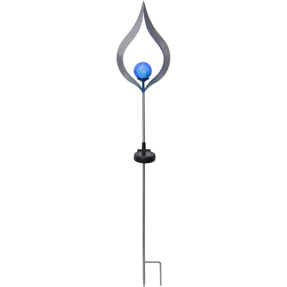 Solcellsdekoration Star Trading Melilla på Pinne Flamma